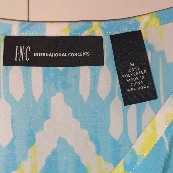 INC International cami blouse size 8 - Picture 2 of 4